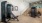 Gym with stairs and weights