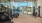 Gym with equipment overlooking courtyard