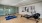 Gym with yoga matts and workout equipment 