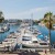 a marina full of boats