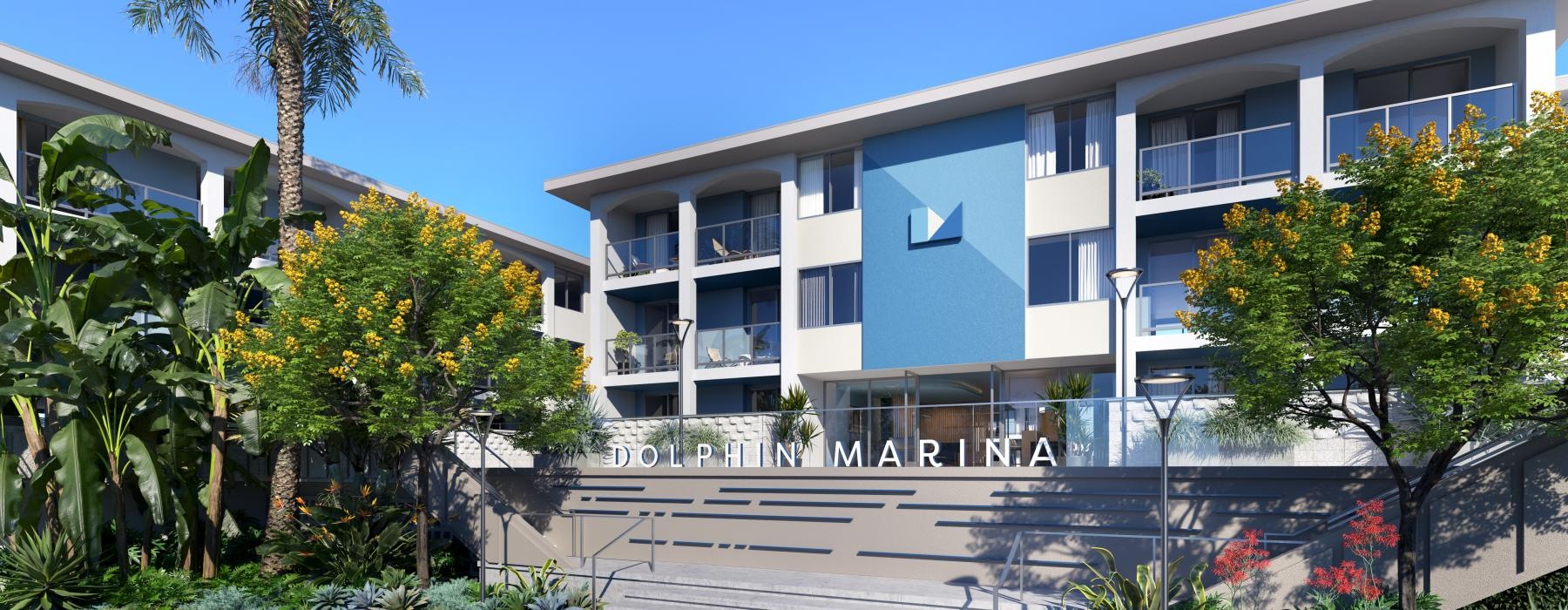 Dolphin Marina exterior rendering