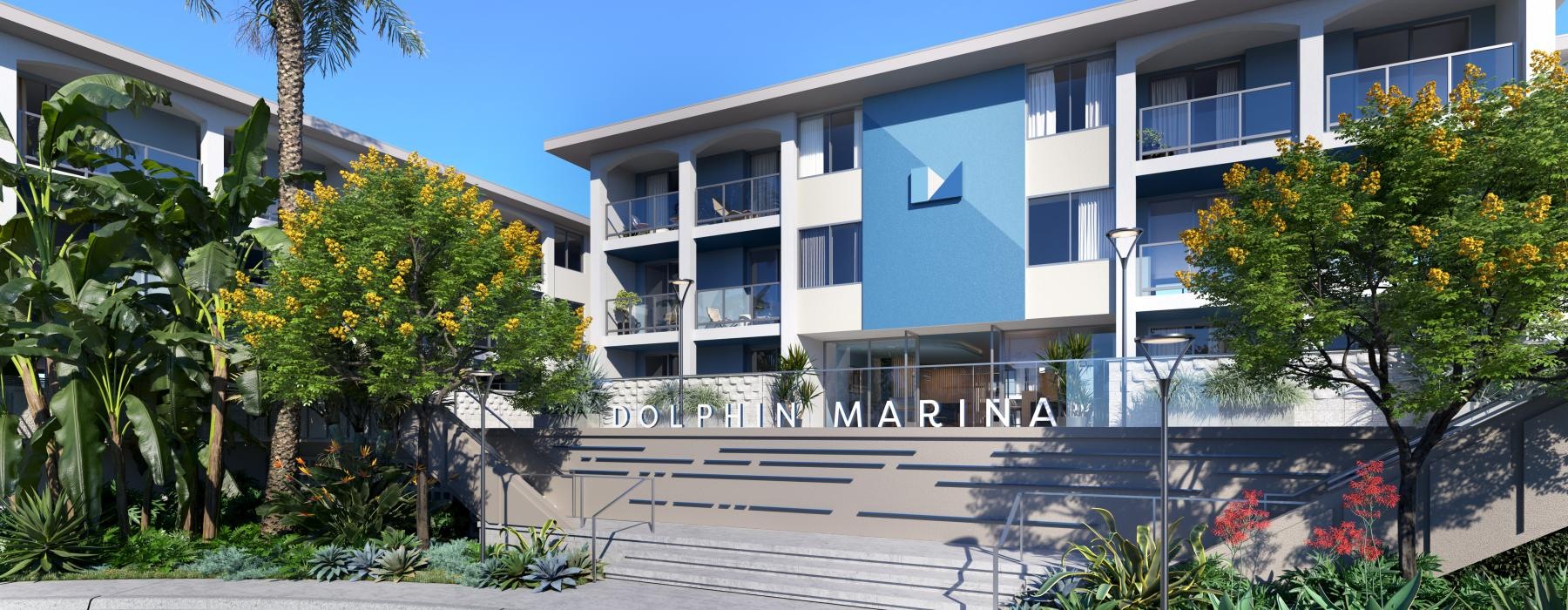 Dolphin Marina exterior rendering