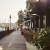 restaurant with outdoor seating along the marina